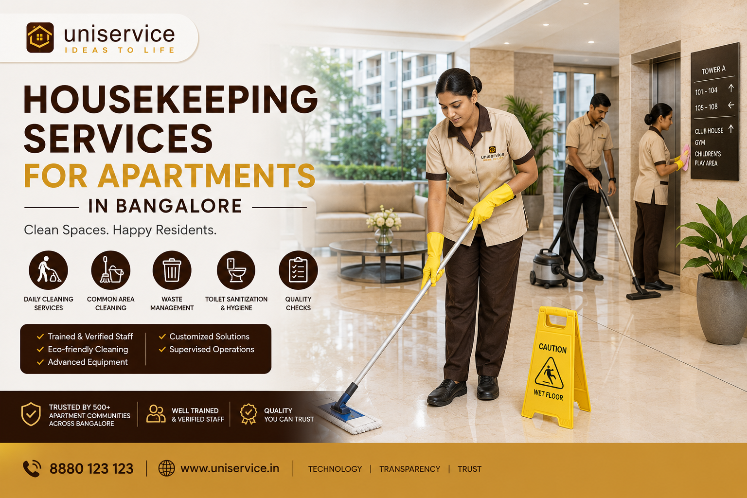 housekeeping services for apartments in bangalore